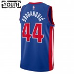 Maillot NBA Detroit Pistons Bojan Bogdanovic 44 Nike 2022-23 Icon Edition Bleu Swingman - Enfant